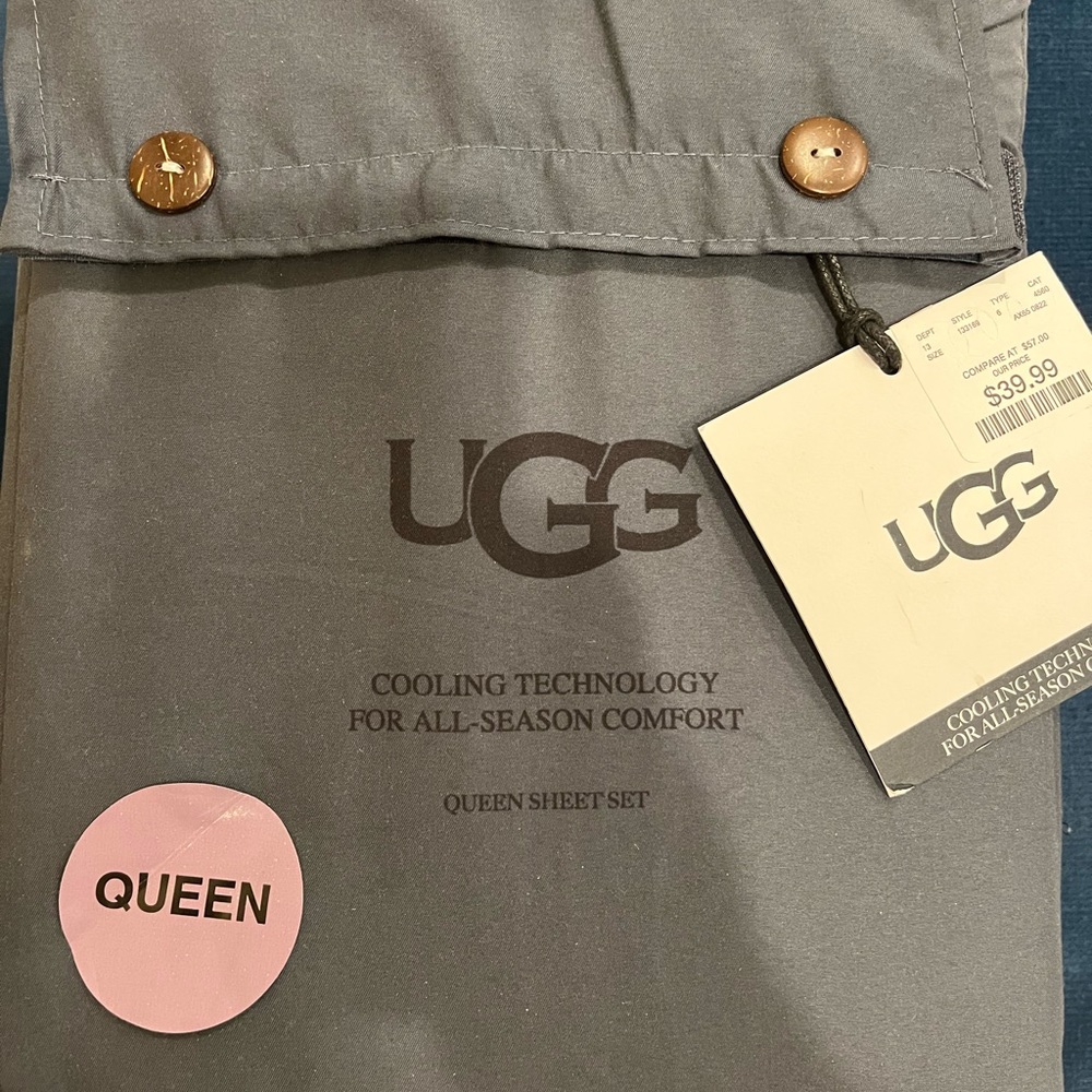 Ugg Cooling Tech All Season Queen Sheets